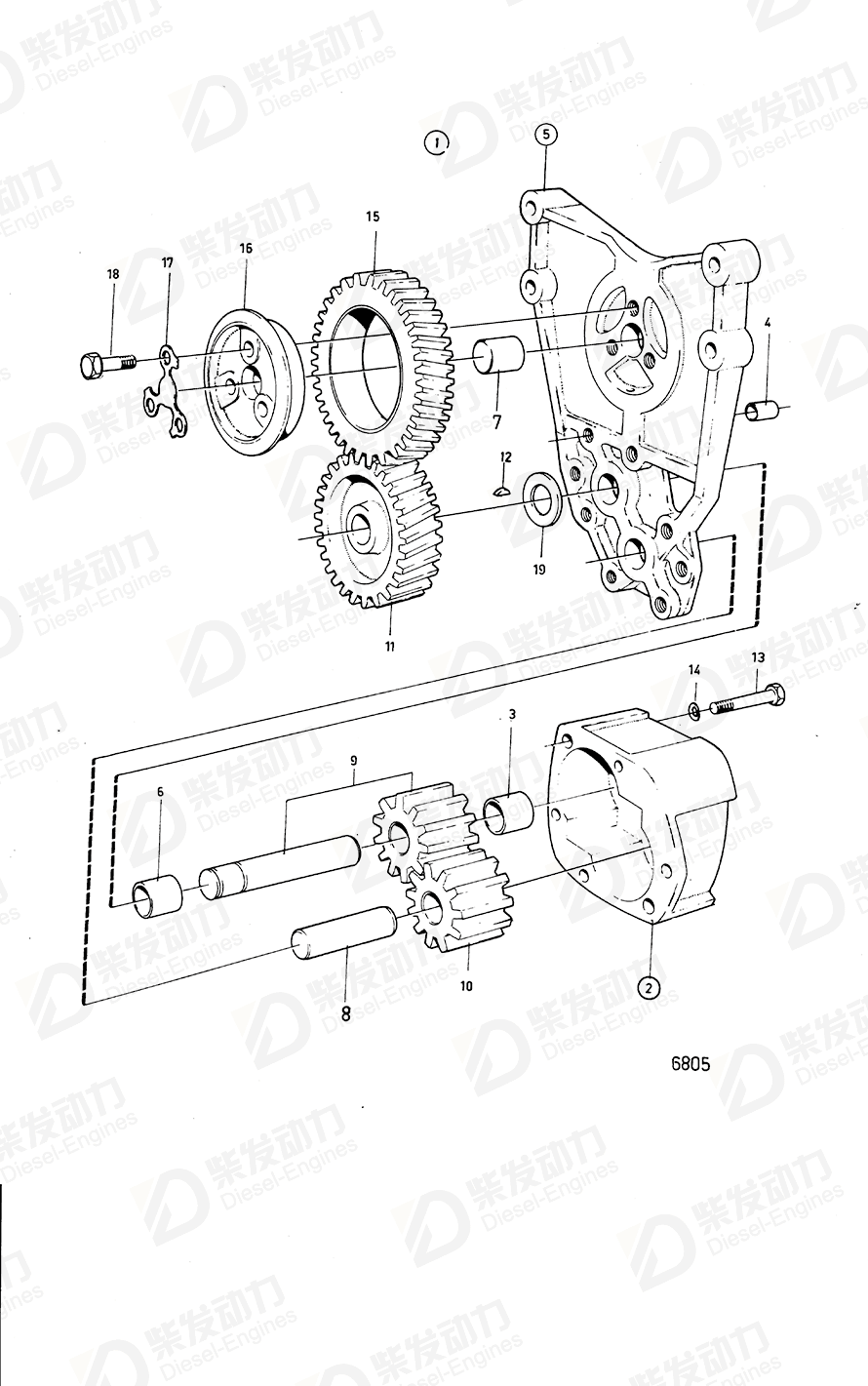 VOLVO Bracket 470349 Drawing